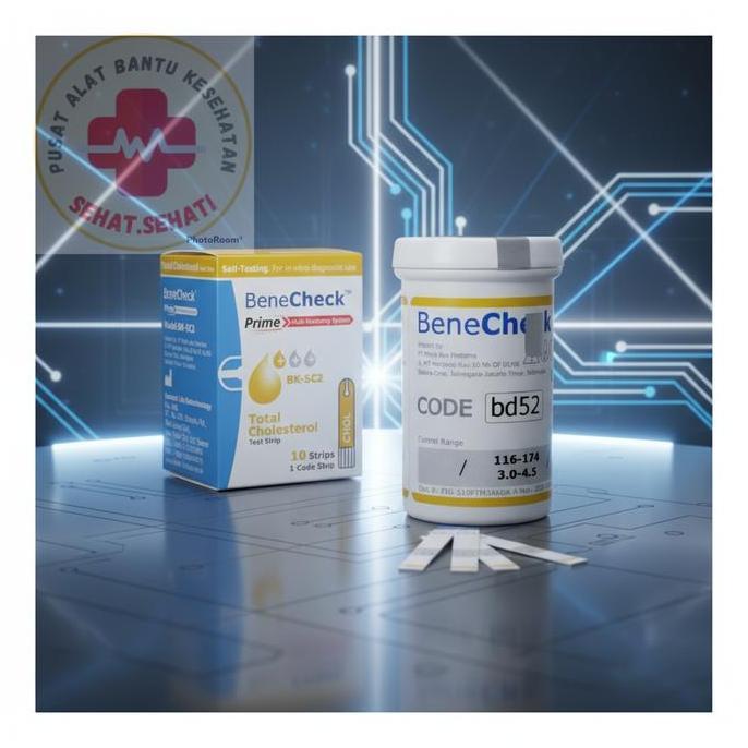 Benecheck Prime Test Strip Cholesterol / Kolesterol / Benecheck Prime