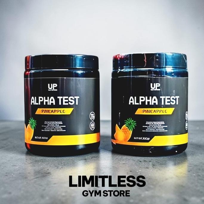 UP NUTRITION ALPHA TEST 40 servings - Testo Booster with Turkesterone Tongkat Ali Ashwagandha boron