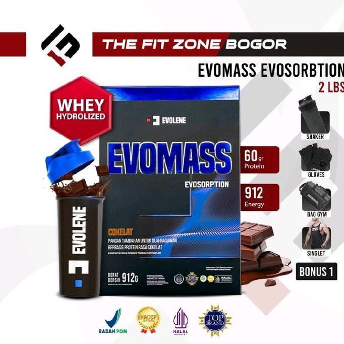 Evolene Evomass Evosorption 2 Lbs Evolene Suplemen Fitness