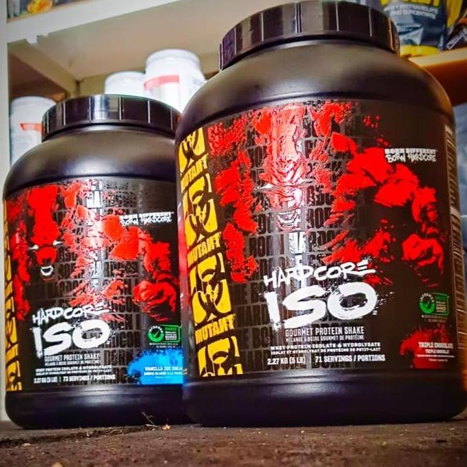 MUTANT Hardcore ISO 100% Whey Isolate 5 lbs BPOM - Import USA Protein Wpi Surge