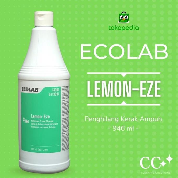 Ecolab lemon eze chemical penghilang kerak air New