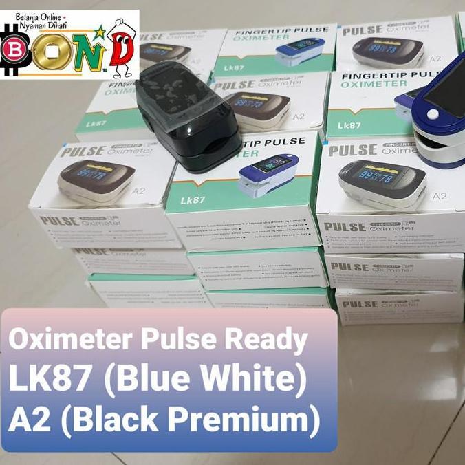 Pulse Oximeter Oxymeter Fingertrip LK87 Blue Original
