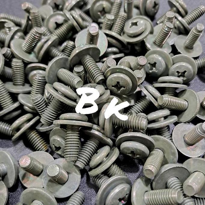 Mure- 50 Pcs Grosir Baut Body Yamaha Baut 10