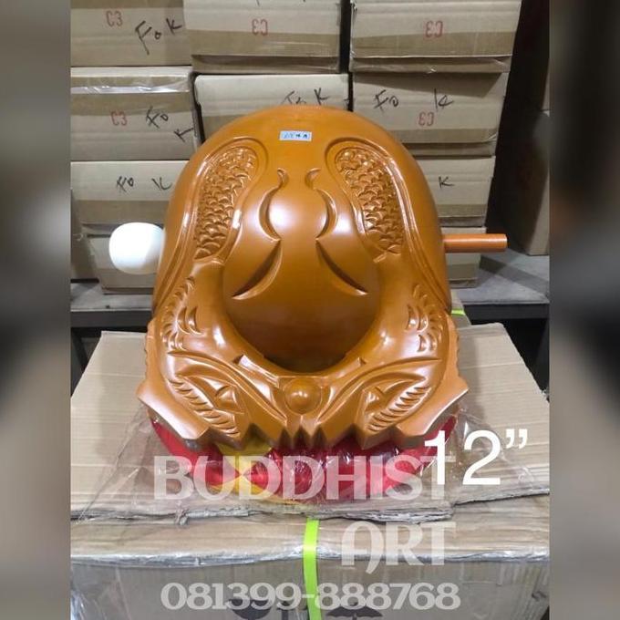 Alat musik puja mukyi muk yi muyi mu yi muyu mu yu bo ki 12 inch kayu