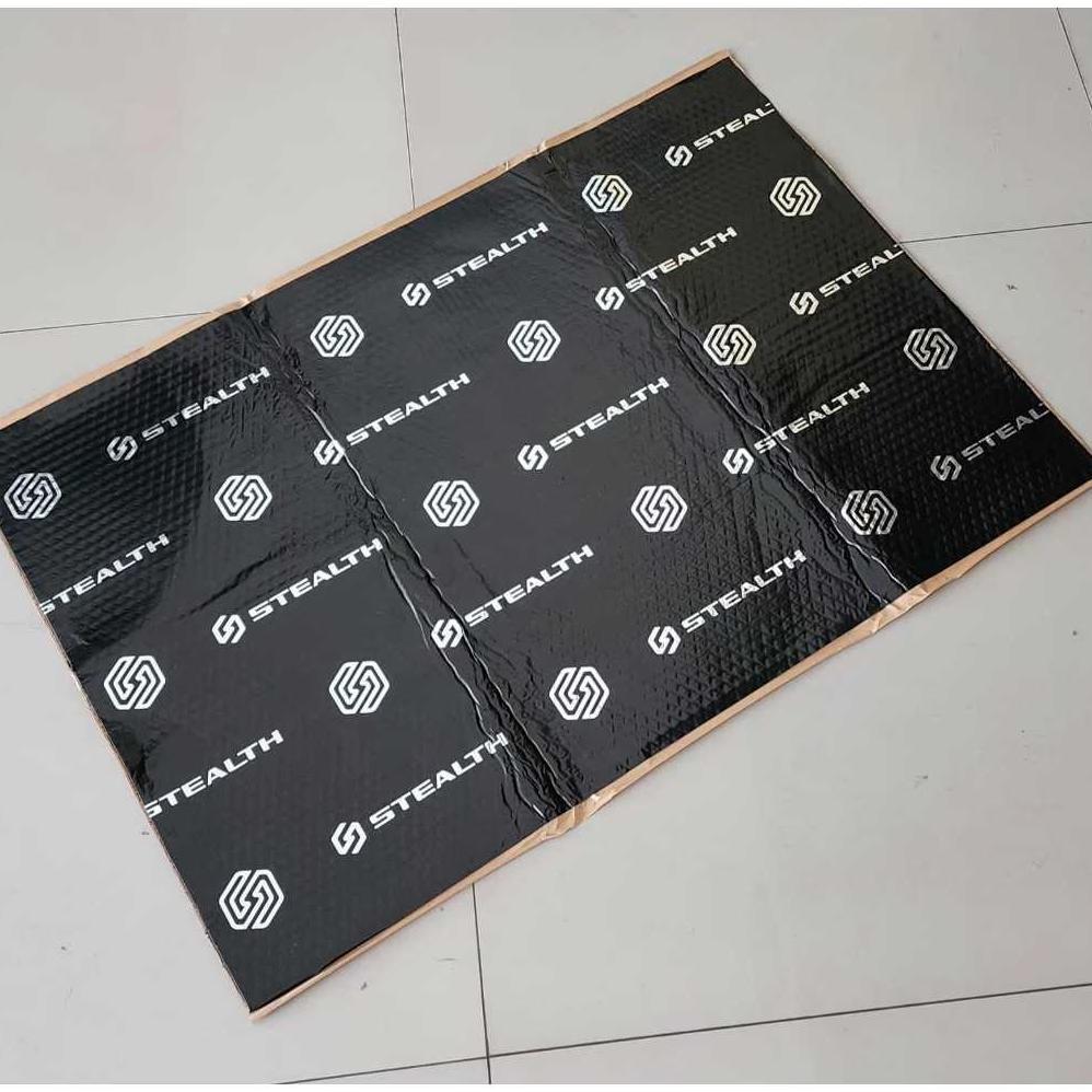 Peredam stealth alumunium butyl rubber made in rusia peredam mobil