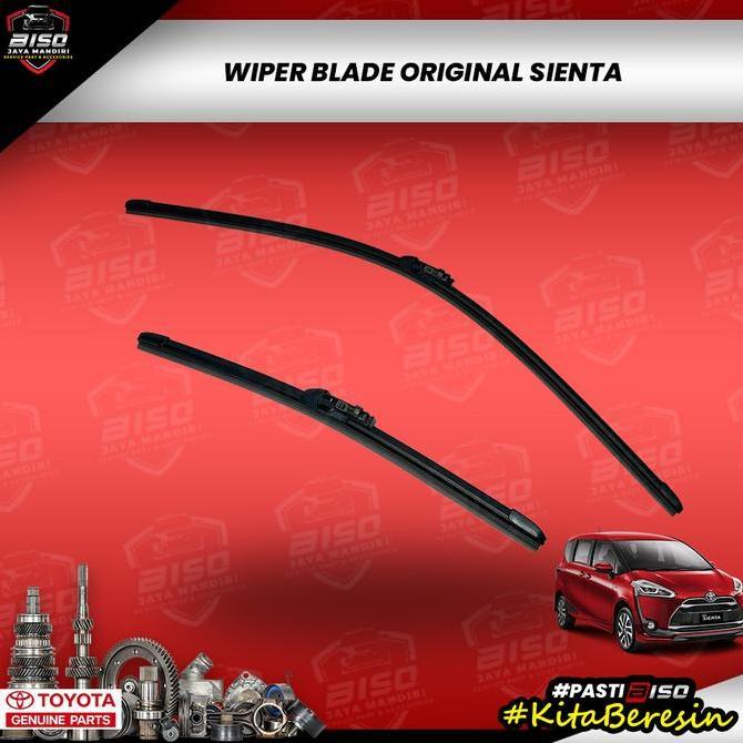 Wiper Blade Depan Toyota Sienta Orinal Karet Wiper Asli Toyota Sienta Batang Wiper Depan