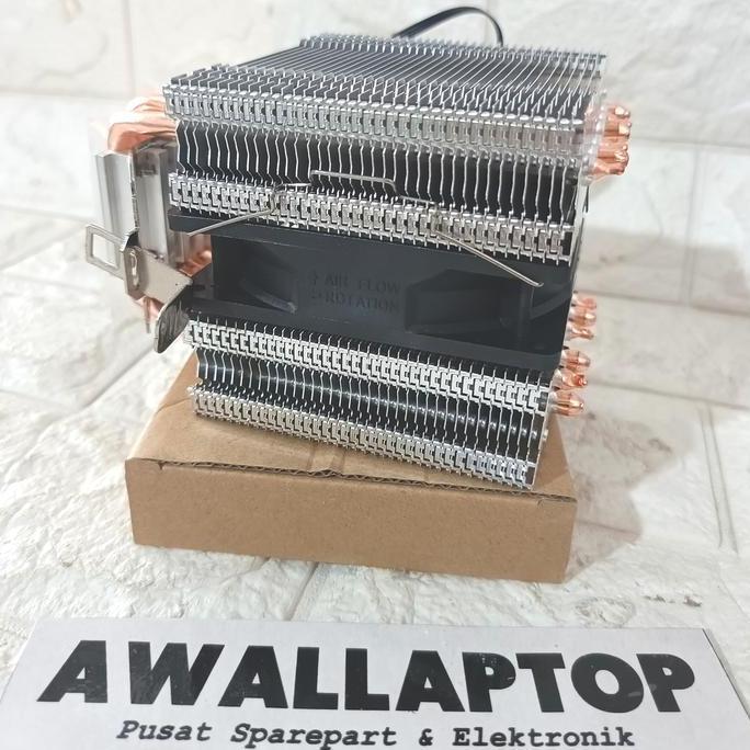 Cpu Cooler Kipas 1 Rgb 4 Socket Fan Cpu Intel Amd Cooler Processor 6Pipe