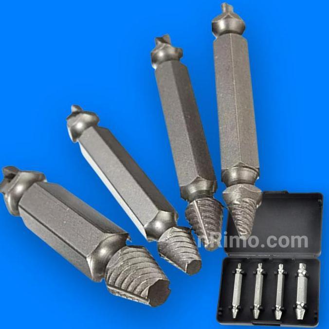 Pwt - Mata Bor Pembuka Baut Rusak Alat Pelepas Baut Patah Screw Extractor