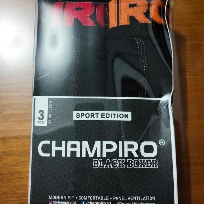 Boxy- Boxer Champiro Pria / Boxer Pria Katun Isi 3 / Cd Champiro 0330 C 0333 Desa Cowok Pendek Sport