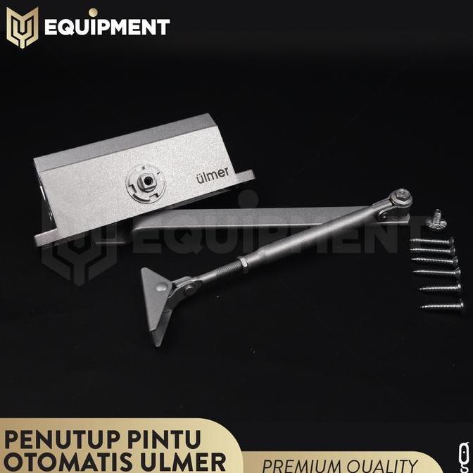 NEWW penutup pintu otomatis Ulmer / premium quality silver automatic door closer / rumah minimalis m