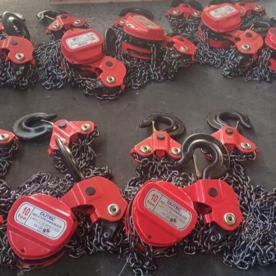 Chip- Chain Block / Takel / Katrol 1 Ton X 3M - 10M Dutec