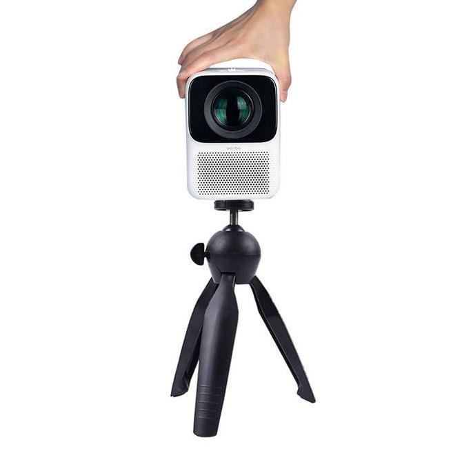 Tab- Qiaolet Proyektor Tripod Mini Portable Proyektor Stand 360