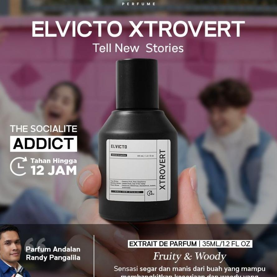 Elvicto Xtrovert Parfum 35Ml