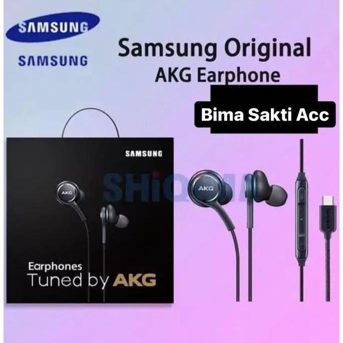 HANDSFREE HEADSET EARPHONE AKG USB C SAMSUNG A34 5G / A54 5G