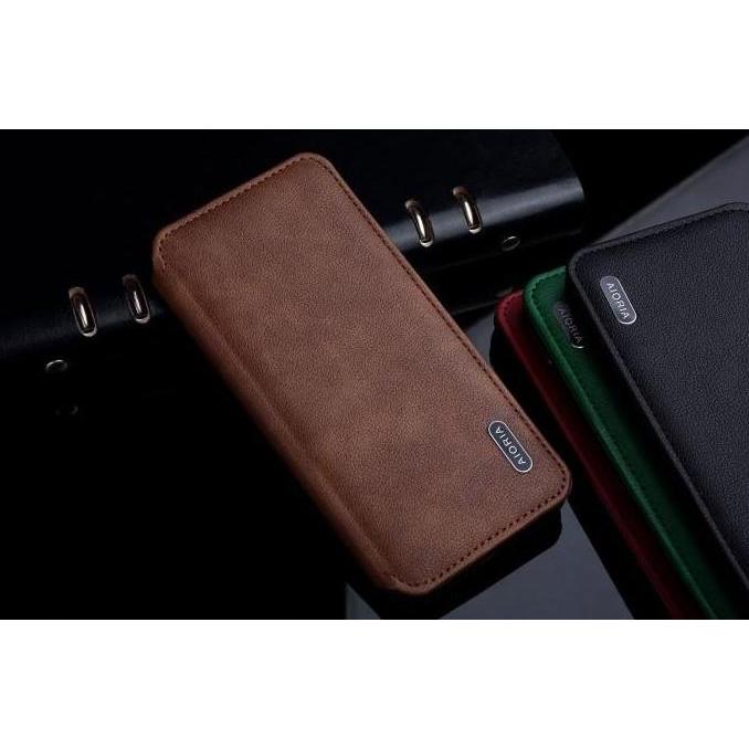 SAMSUNG NOTE 10 / NOTE 10 PLUS CASE LEATHER FLIP CASE AIORIA LEATHER