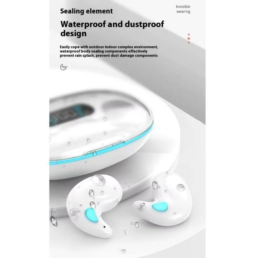 CUCI GUDANG TWS X55 BLUETOOTH WIRELESS EARPHONE SLEEP