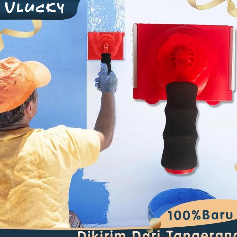 Profesional Edger Paint Brush Kuas Cat Tembok Anti Tumpah Trimmer Edger Brush