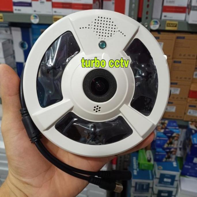 Camera Cctv 3D Panoramic Camera AHD 360 Derajat Full HD 3 MP