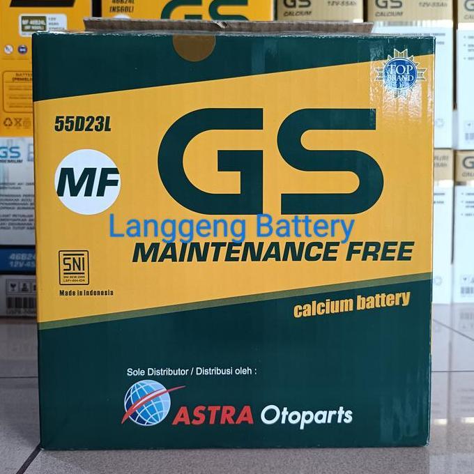 Aki mobil Kijang Innova Matic Bensin GS astra MF 55D23L aki kering