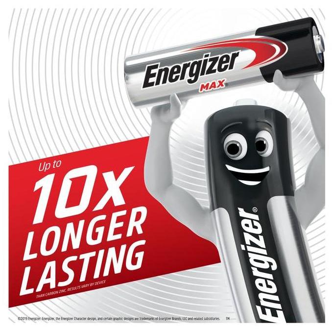 Baterai Energizer Alkaline Max AAA BP6