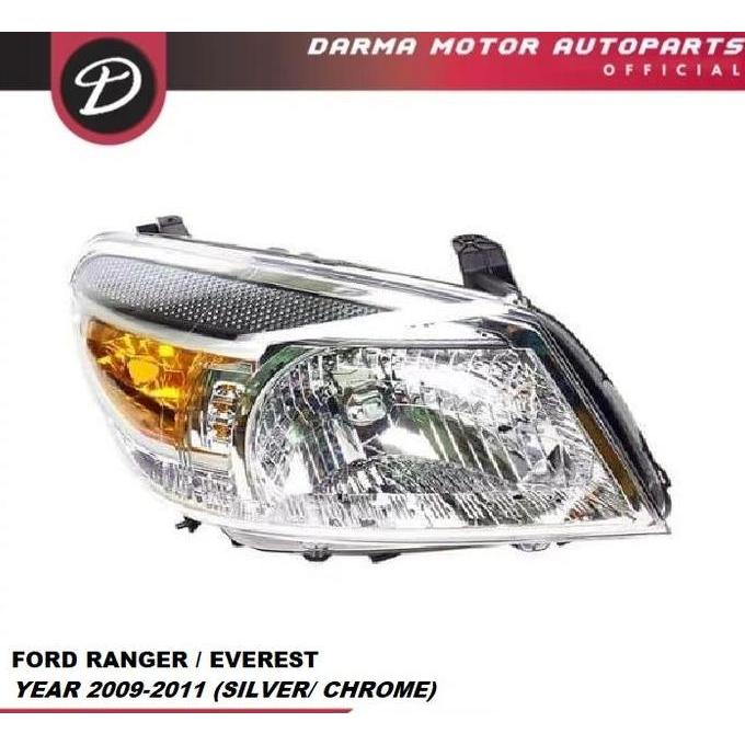 LAMPU DEPAN FORD RANGER EVEREST 2009 2010 2011 (HEADLAMP FORD RANGER)