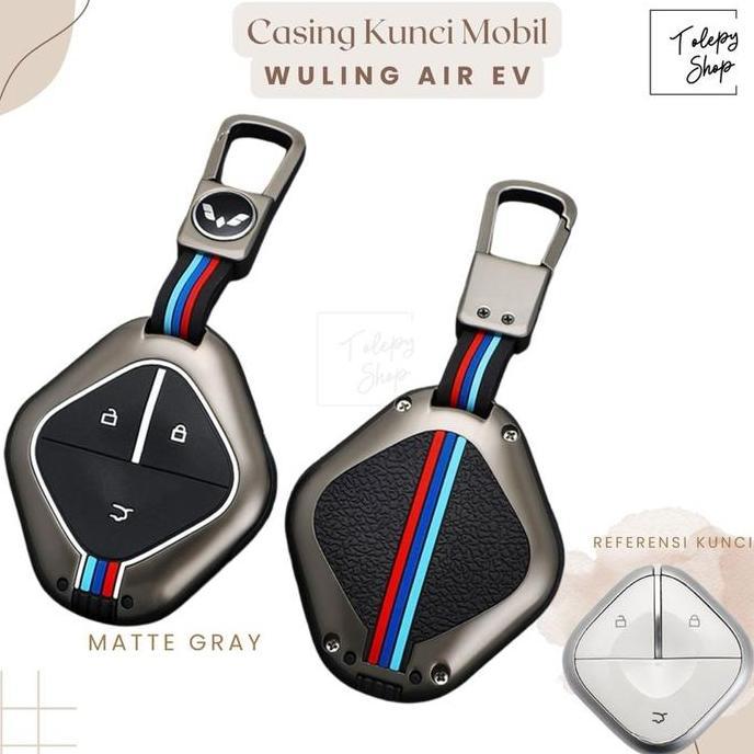 Champ- Cover Kunci Wuling Cloud / Air Ev / Binguo / Sarung Kunci Mobil Wuling Ev