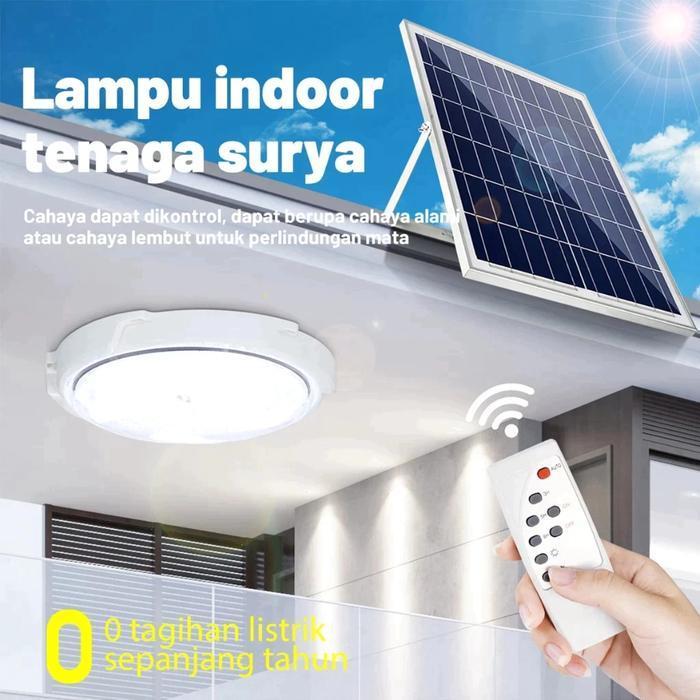Xpark Beli 1 Gratis 1 Lampu Plafon Panel Surya Led 10000W Model Sederhana Cocok Plafon Rumah Luar Ru
