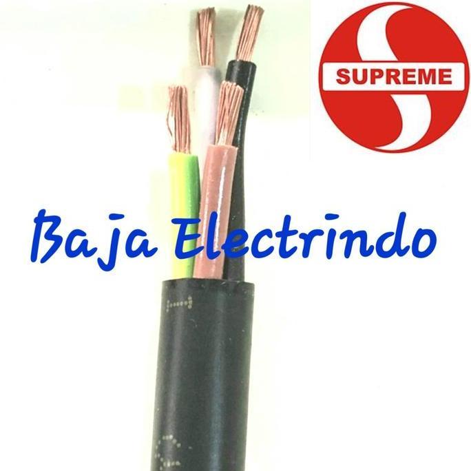 Kabel Serabut isi 4 NYYHY 4X1,5mm SUPREME Roll 100M NYYHY 4X1.5mm 4x1,5 4x1.5 mm Hitam SUPREME