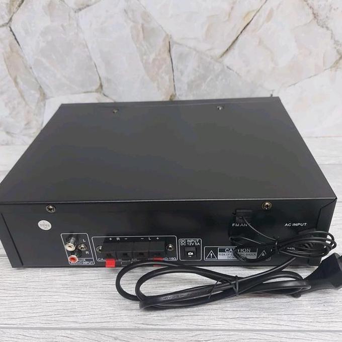 amplifier fleco A22 BT bluetooth amplifier karaoke super bass Subwoofer