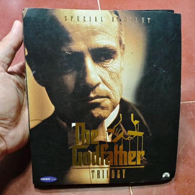 VCD FILM THE GODFATHER TRILOGY VIDEO CD INDONESIA VERSION COLLECTOR ITEMS ORIGINAL MOVIE LINE PARAMO