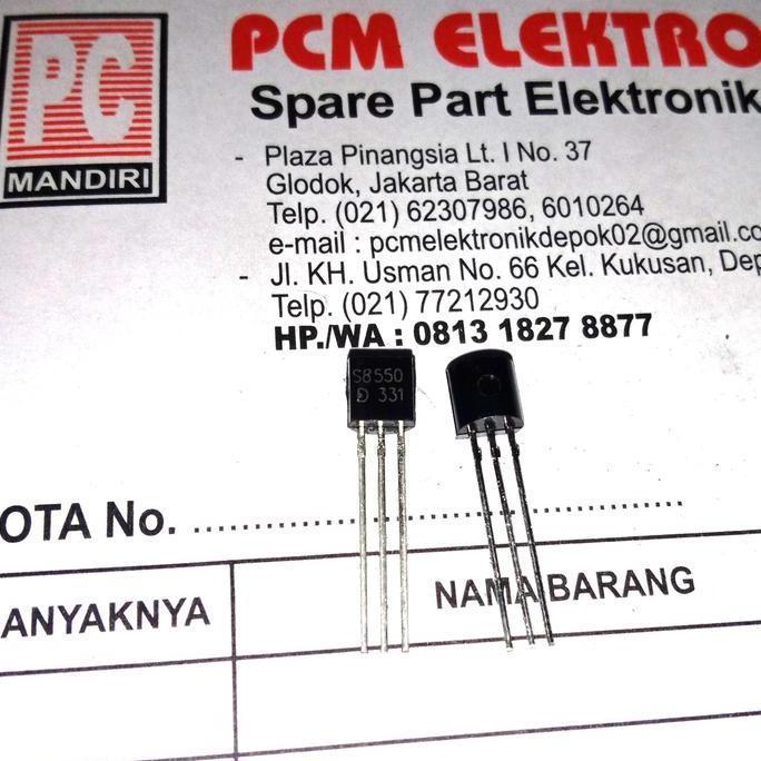 S8550 S 8550 TRANSISTOR TR TO92 TO-92 PCMED