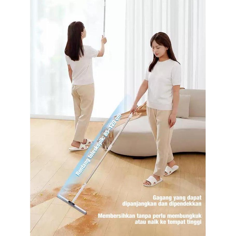 MURAH BERKUALITAS ECOCO Telescopic Wiper Broom - wiper rumah tangga pel wiper kamar mandi Pel lantai