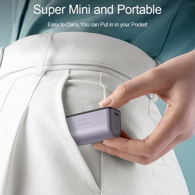 Orashare PNF05 Powerbank Built-in Foldable USB-C Connector 5000mAh 22.5W Fast Charge for iP 15