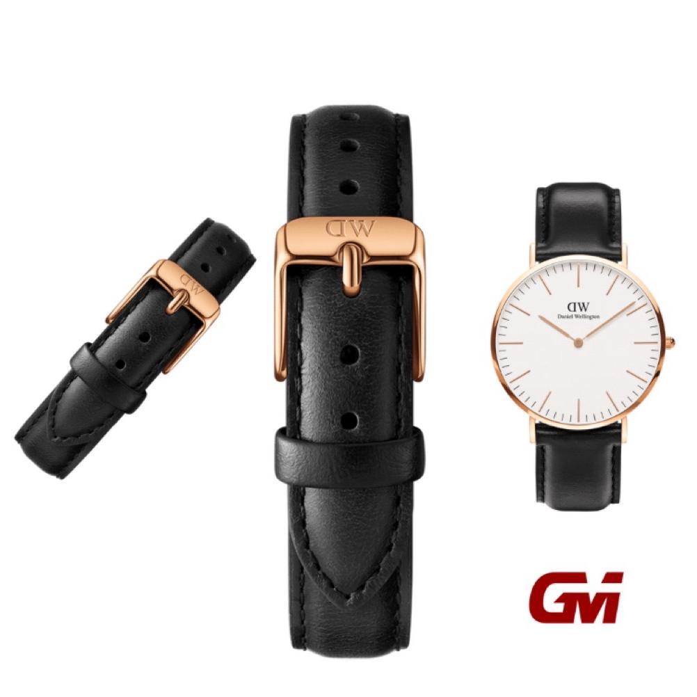 Sheffield Strap Rose Gold Daniel Wellington Black Strap Dw Kulit 14Mm 16Mm 18Mm 20Mm 22Mm