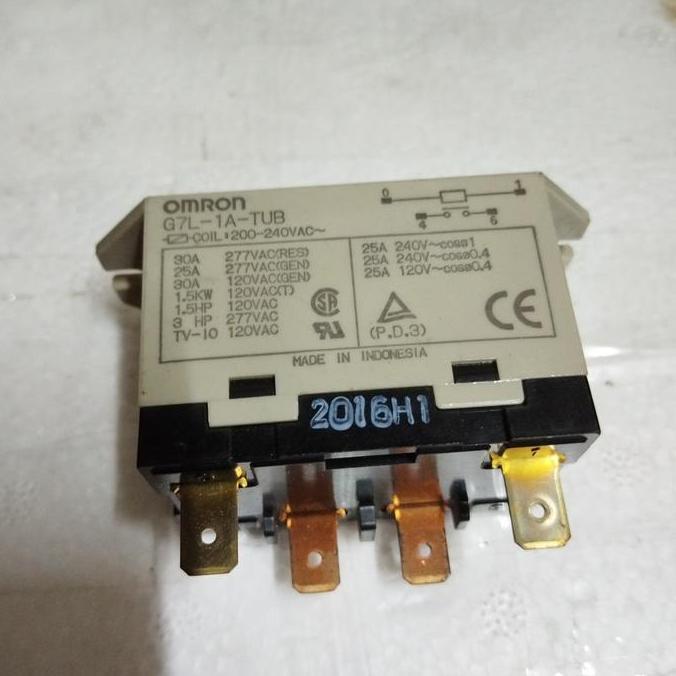 RELAY OMRON G7L-1A-TUB 200-240VAC NASAJT
