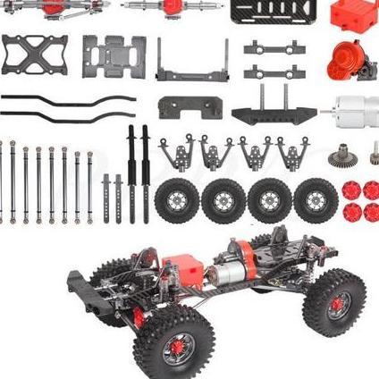 Rubicon RTR Carbon Frame Full Metal Kit Adventure rc car RBR/C SCX10