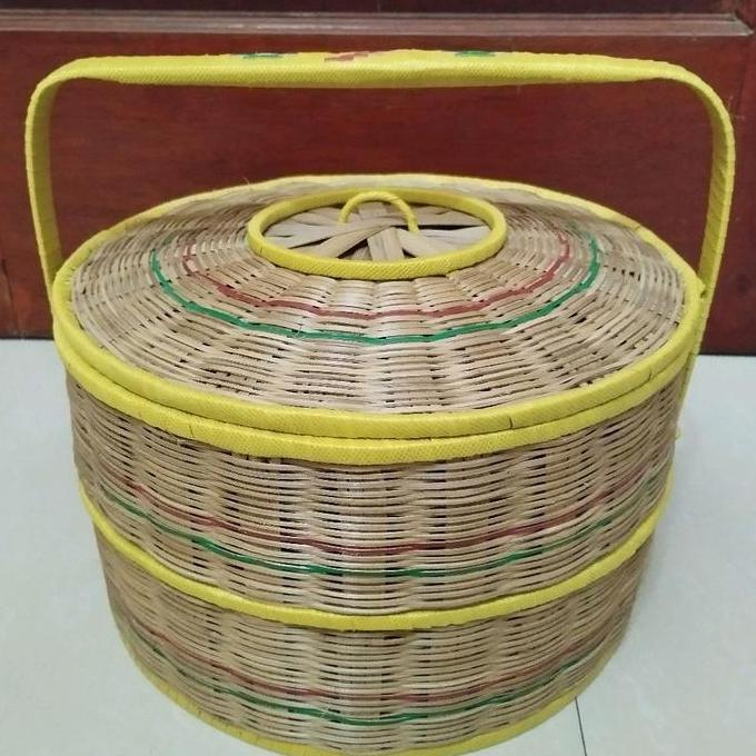 Rantang bambu, Tenong 3 susun, Wadah penyimpanan