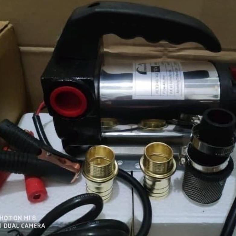 Pompa DC 12 Volt Pompa Minyak Solar Dan Oli 12Volt Dc Pompa Pertamini