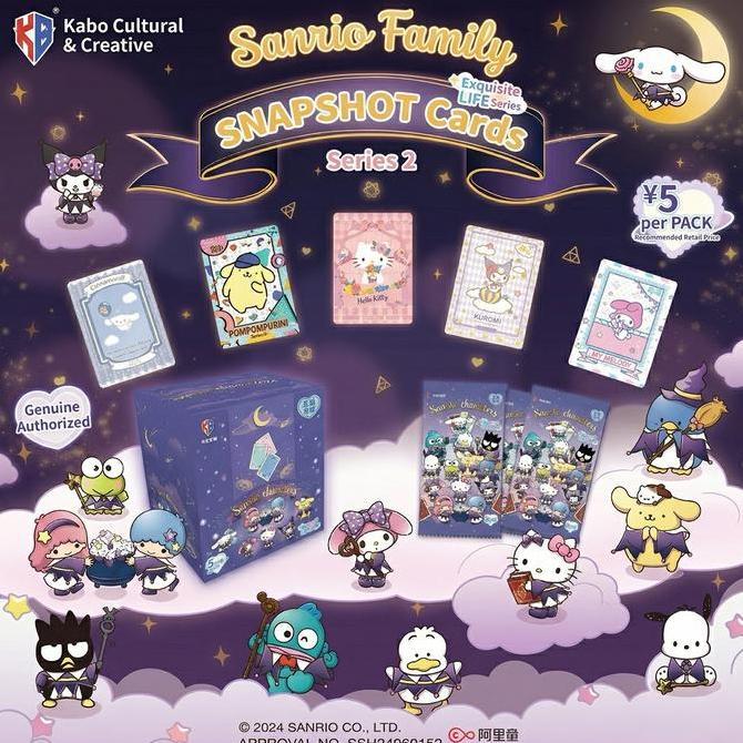 NOBASKA81 - [KABAO] SANRIO FAMILY INSTAX CAMERA SERIES [PART 2: COLORFUL LIFE]