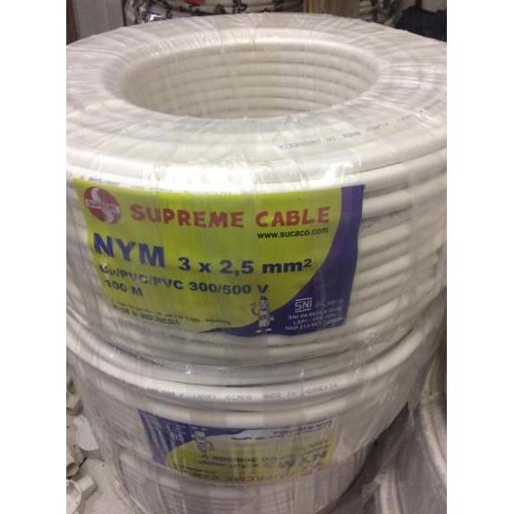 Kabel NYM 3x2.5 Supreme NYM 3x2,5 Supreme NYM 3 x 2,5 mm Supreme @100m