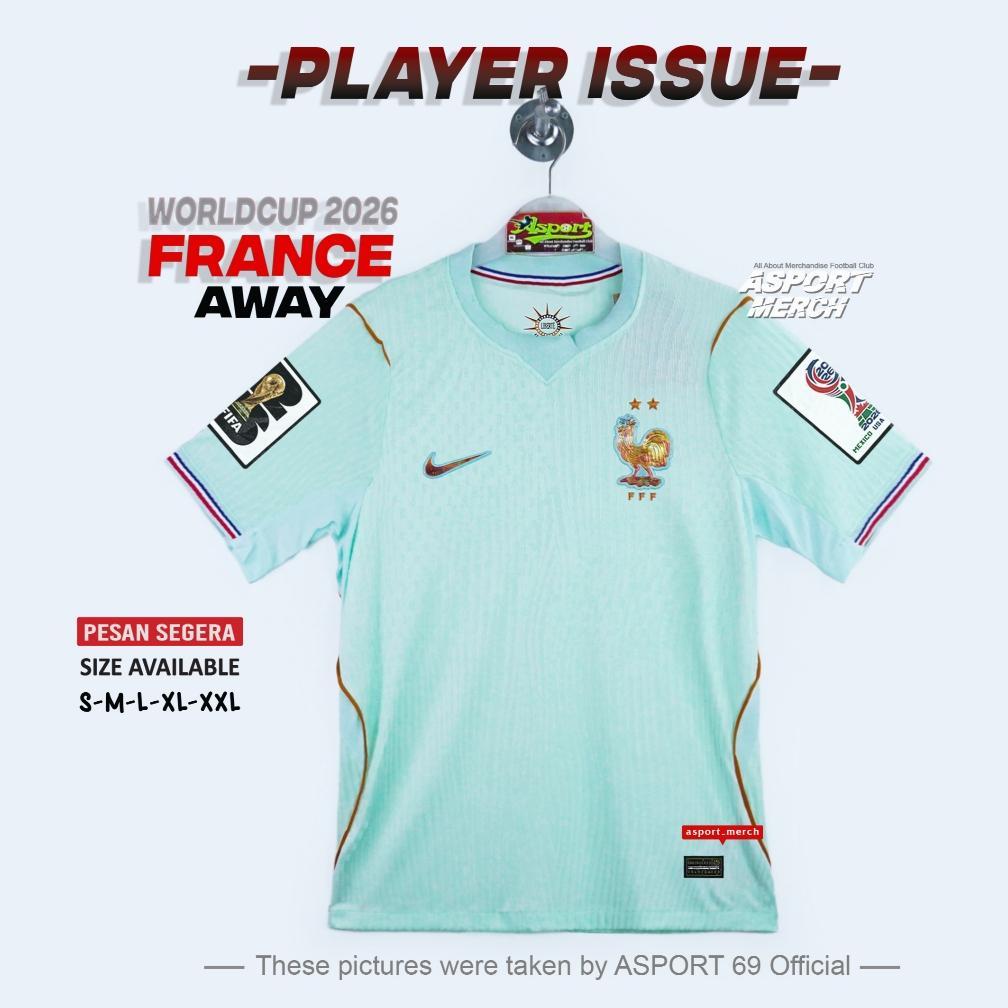 JERSEY PLAYER ISSUE PRANCIS AWAY 2026 world cup PI PILDUN FRANCE AWAY 26