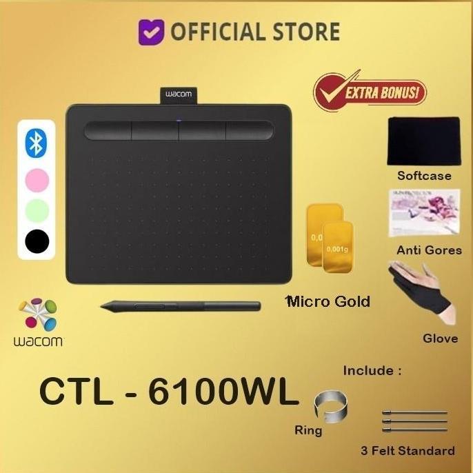 Baxiroh76 - Wacom Intuos Medium Wireless Ctl-6100Wl Bluetooth Ctl 6100
