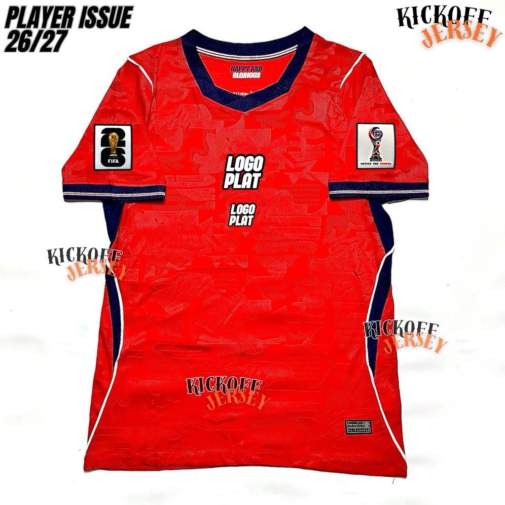 (PLAYER ISSUE) JERSEY PIALA DUNIA INGGRIS AWAY PI PLAYER ISSUE WORLD CUP 2026 2027 FULL PATCH