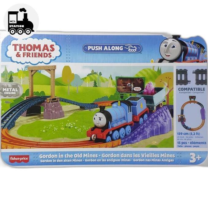 THOMAS AND FRIENDS ALL ENGINE GO PUSH ALONG - GORDON IN THE OLD MINES MDLS27