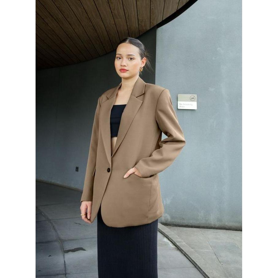 Kell- Kaiahati - Gracia Oversized Blazer | Jas Blazer Nita | Setelan Nita | Woman Suit | Blazer Casu