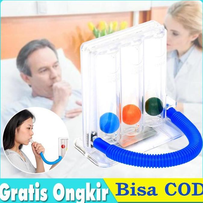 MRI Triflow Spirometer indkator Spirometry Fisioterapi Respirometer