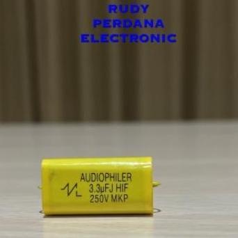 KAPASITOR AUDIOPHILER MKP 335 3300000PF 3300NF 3.3UF 5% 250V RPE99