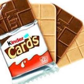 KINDER CARDS CHOCOLATE TRAVEL EDITION T12 X 2
