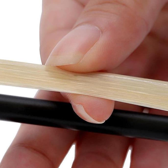 ERT Violin Bow Hair Universal Bow Hair Biola Violin Viola Rambut Kuda Asli