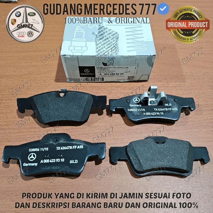 Kampas Rem Brake Pad Belakang Mercedes Benz W251 W164 A0044205220 New